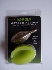 ESP Mega Method Feeder L body 56gr met mal