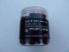 Sticky Squid & Cranberry Pop-ups 16mm