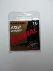 Kamasan Animal Barbed - Eyed maat 10 Kamasan Animal Barbed - Eyed