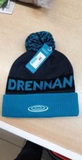 Drennan Aqua/Black Bobble Hat