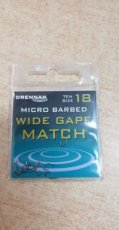 Drennan Micro Barbed Wide Gape Match MAAT 20 Drennan Micro Barbed Wide Gape Match MAAT 20