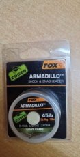 FOX Armadillo Shock & Snag Leader 45lB (20m) FOX Armadillo Shock & Snag Leader 45lB (20m)