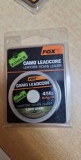 FOX Camo Leadcore 45lB Light Camo (7m) FOX Camo Leadcore 45lB Light Camo (7m)