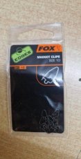 FOX Maggot Clips Size 10 (10pcs) FOX Maggot Clips Size 10 (10pcs)
