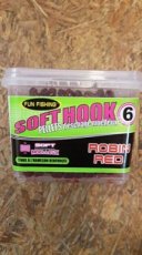 Fun Fishing Soft Hook Pellets Robin Red