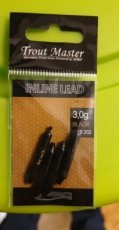 Trout Master In-Line Lead (4pcs) 4gr Trout Master In-Line Lead (4pcs)